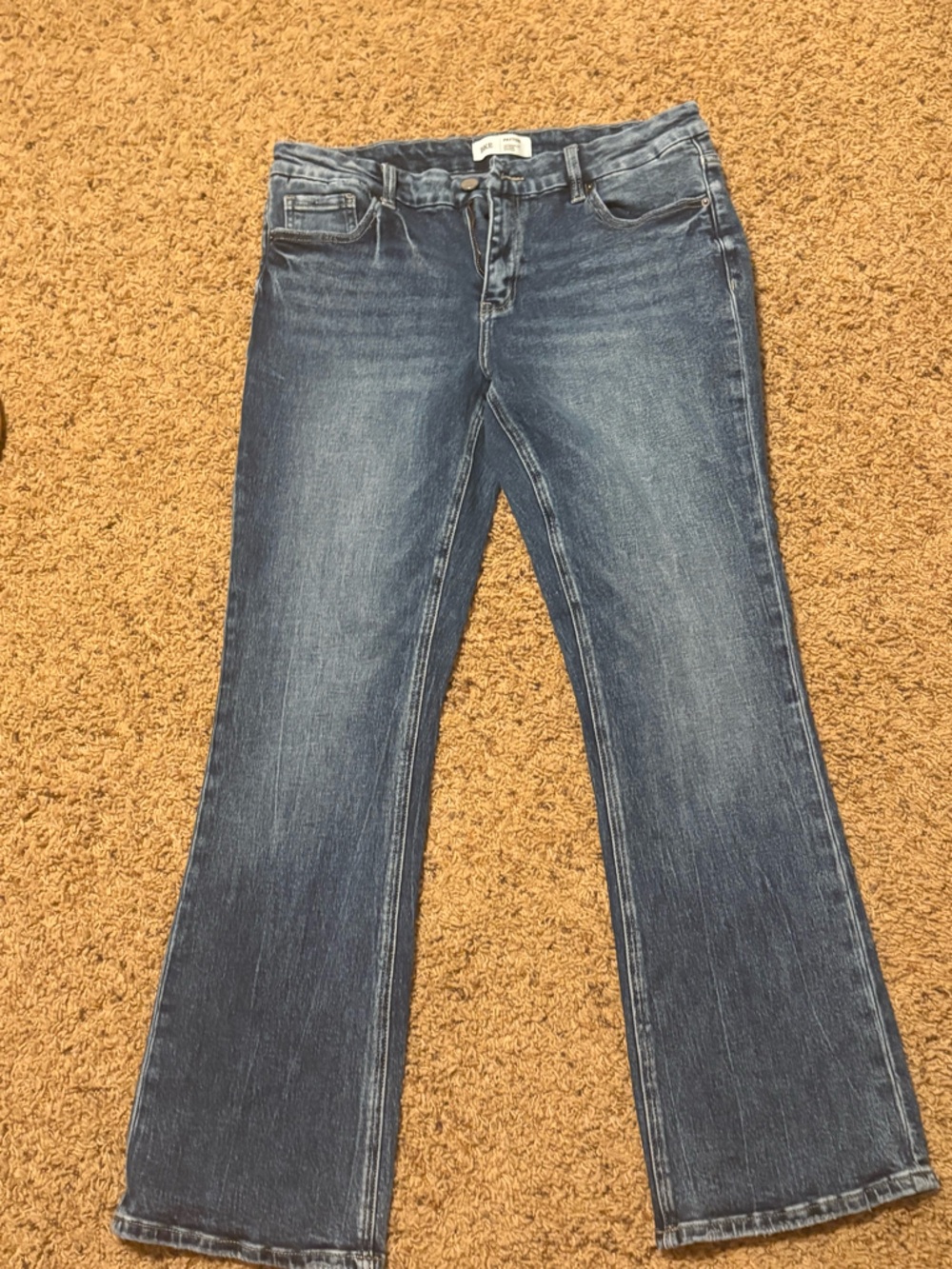 BKE Dark Blue Flare Jeans